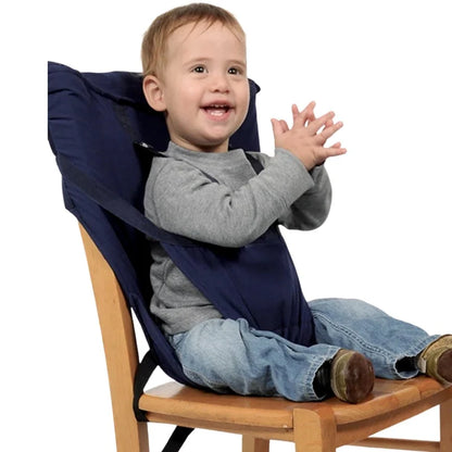 POUCHY™ — La chaise haute qui tient dans ton sac